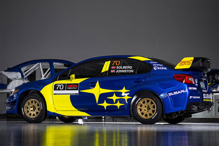 Wiedervereinigung der Namen Solberg und Subaru