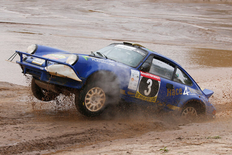 Blomqvist gewinnt Safari Classic Rallye