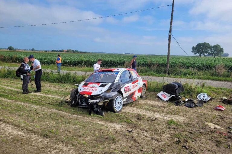 Schwerer Unfall überschattet zweite Etappe