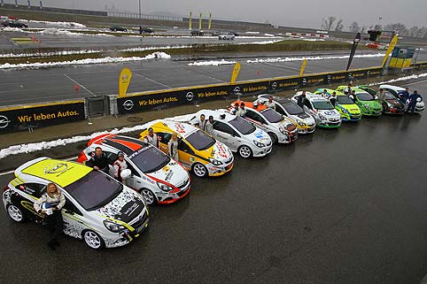 Zweite Saison für Opel-Cup