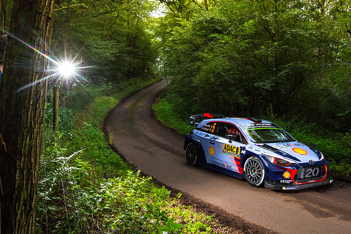 Rallye Deutschland: Neuville im Shakedown vorn