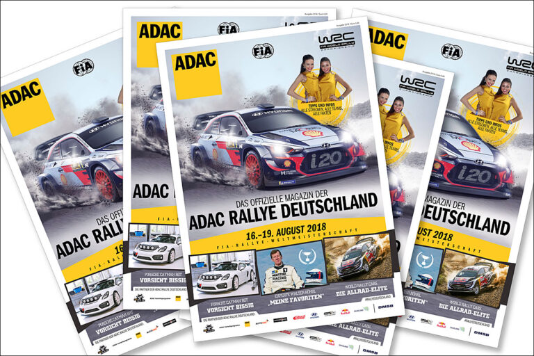 Offizielles Magazin der ADAC Rallye Deutschland ab sofort erhältlich