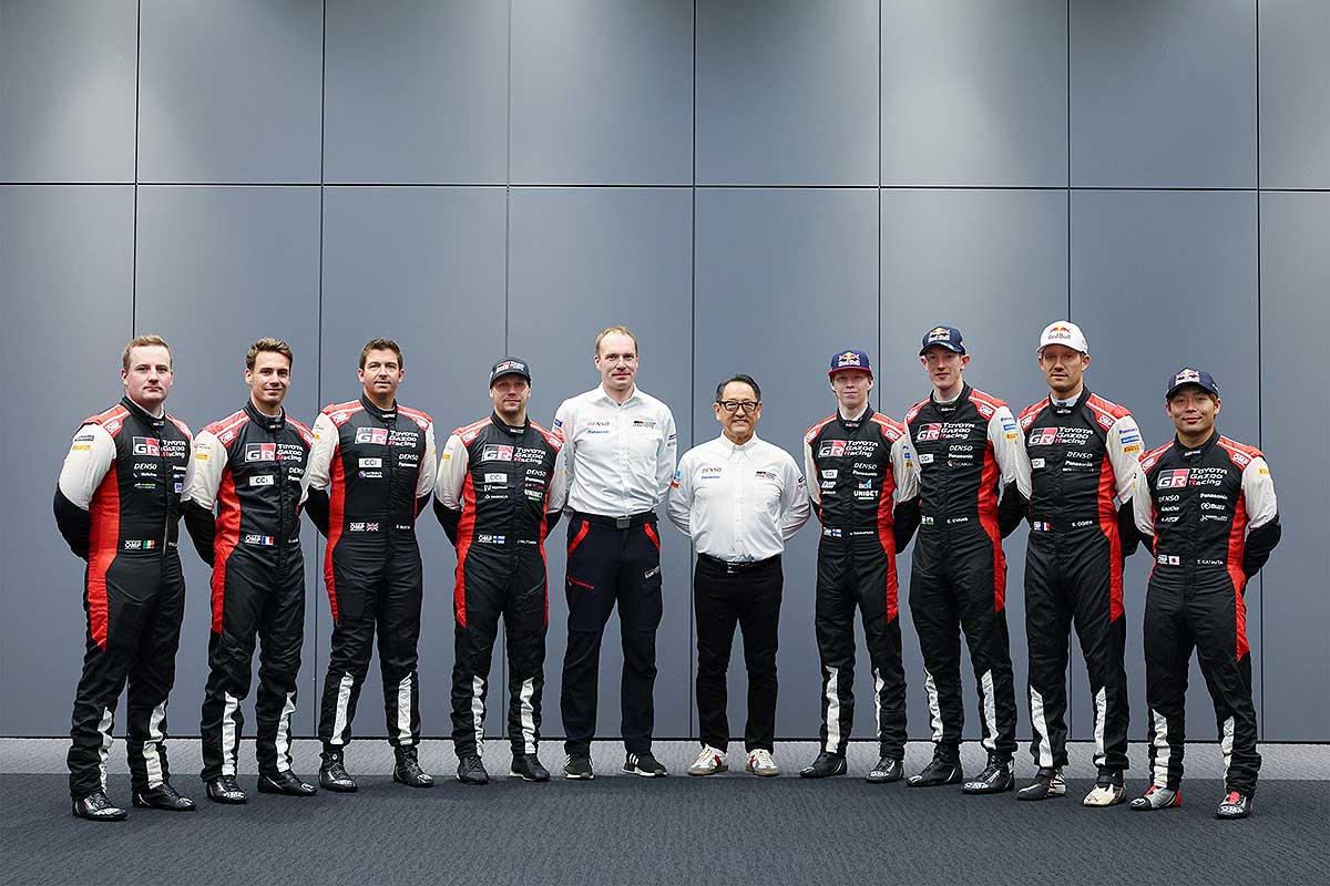 Ogier und Katsuta teilen sich ein Auto