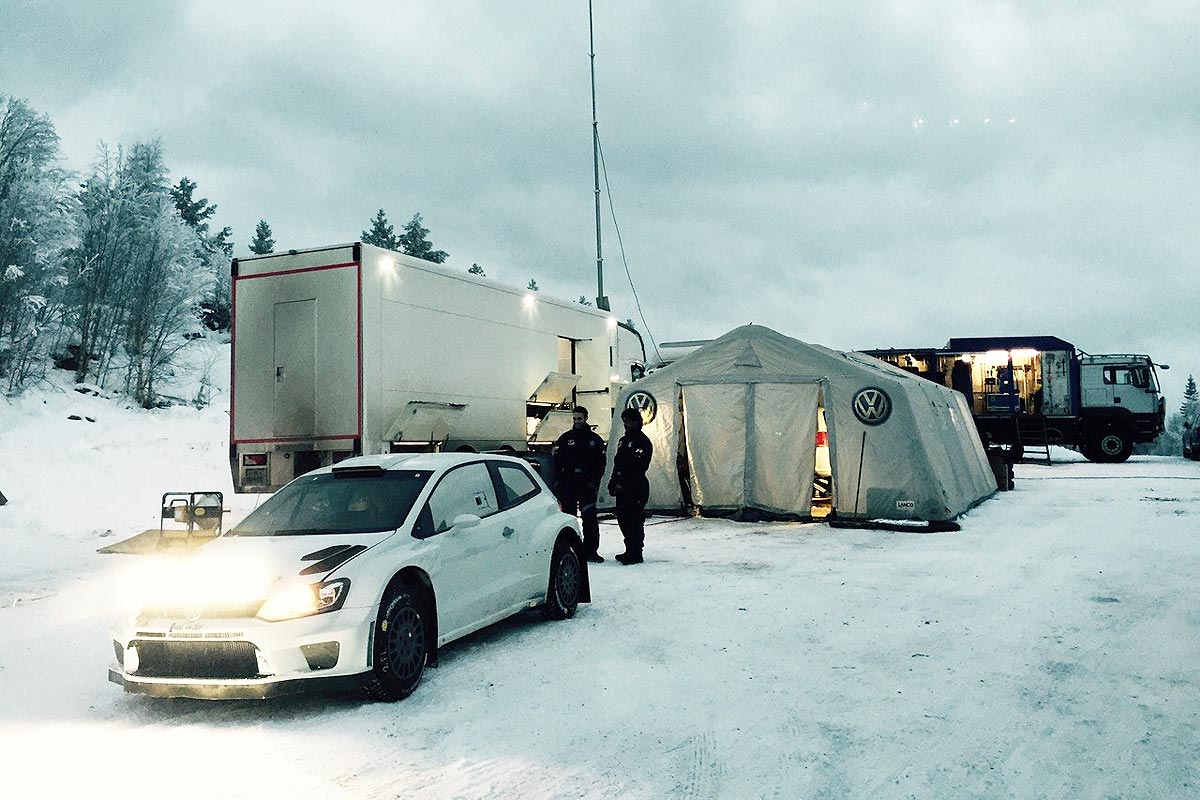 Heiße Reifen im kühlen Norden