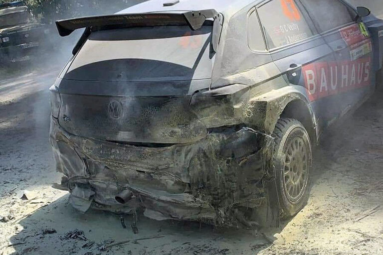 WRC2-Spitzenreiter Veiby nach Polo R5-Feuer raus