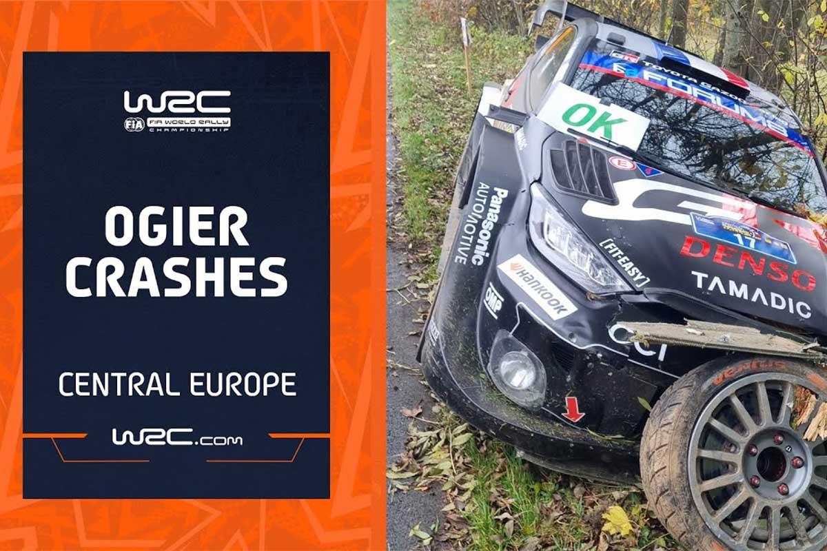 Video: Crash Sébastien Ogier – CER 2025