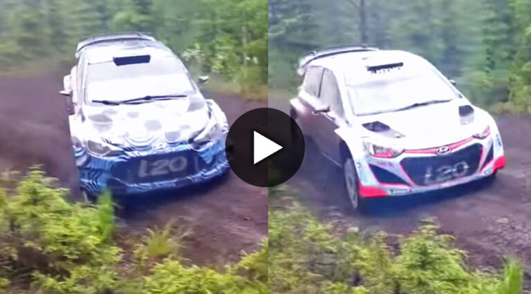 VIDEO: i20 WRC vs. i20 WRC (2016)
