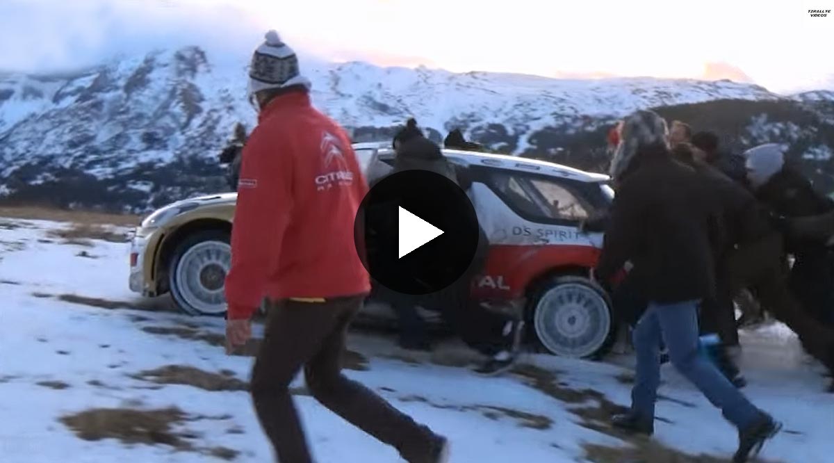 VIDEO: Sebastien Loebs Ausrutscher