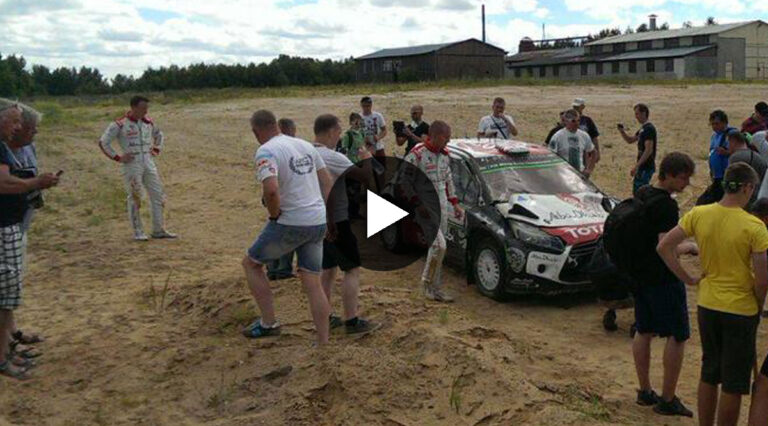 VIDEO: Überschlag Kris Meeke