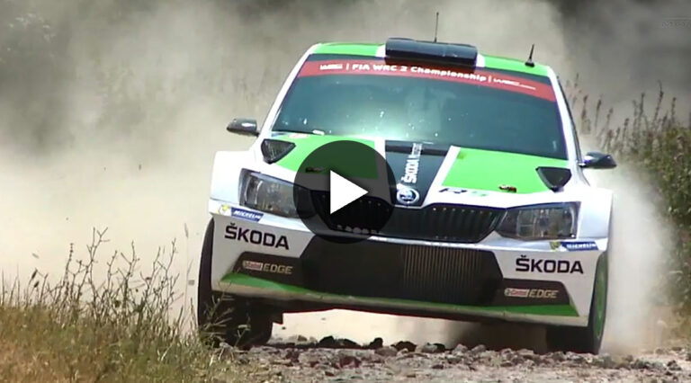 VIDEO: WRC2-Test Sardinien