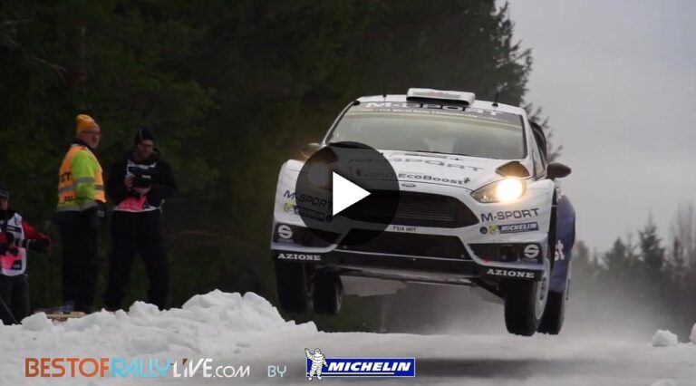 VIDEO: Rallye Schweden Shakedown
