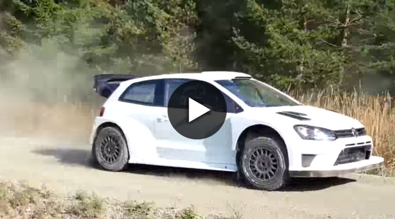 VIDEO: Grönholm im 2017er Testträger