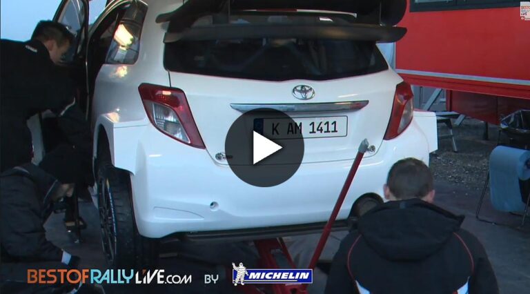 VIDEO: Toyota Yaris WRC Test