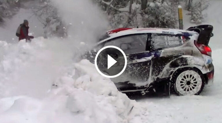 Testfahrten Rallye Monte Carlo