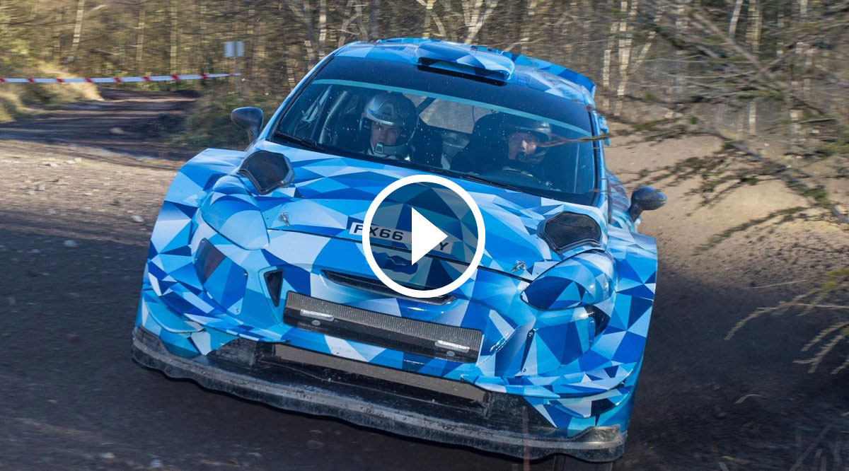 VIDEO: Ogier Test Fiesta WRC