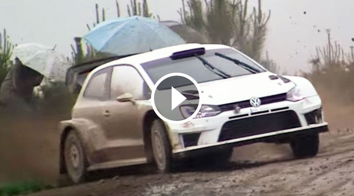VIDEO: Ogier Test Polo WRC 2017
