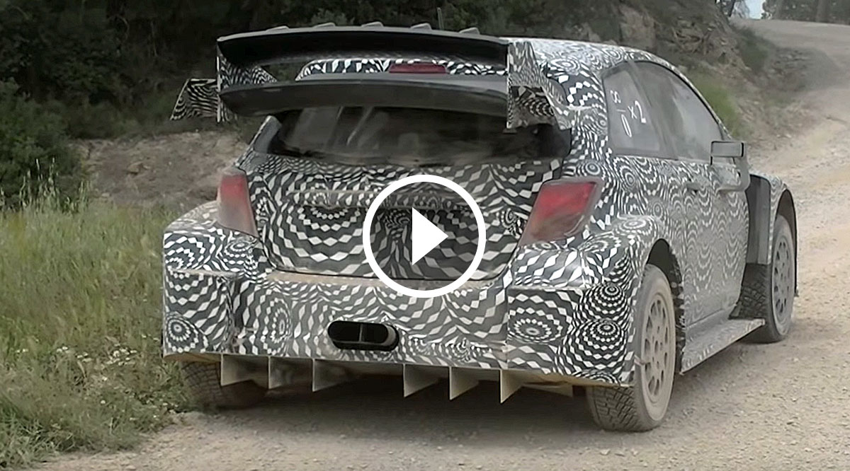 VIDEO: Yaris WRC 2017 Test