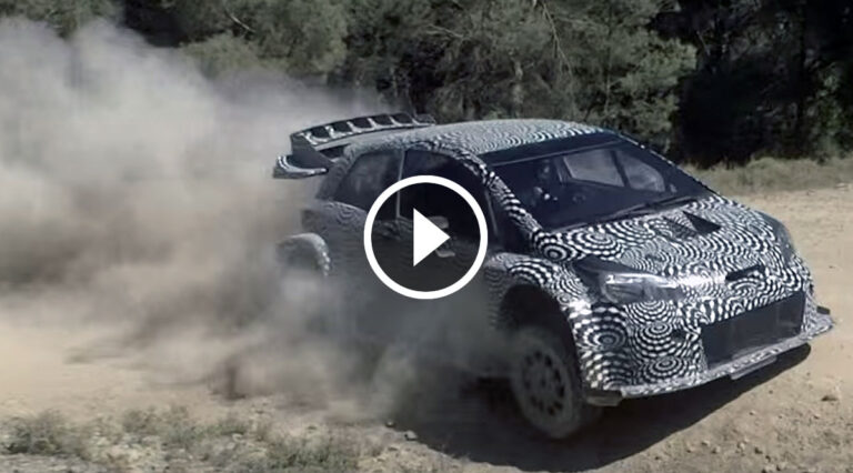 VIDEO: Yaris WRC Test Spanien