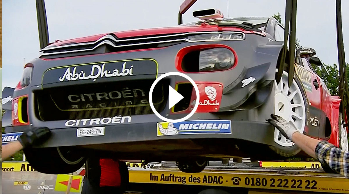 VIDEO Unfall Kris Meeeke