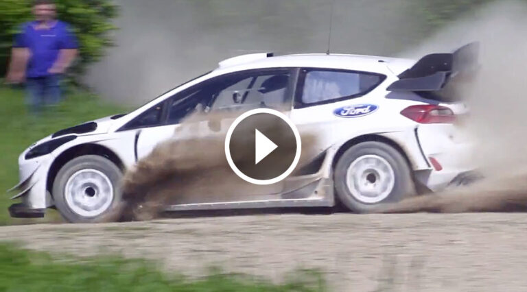 VIDEO: Sebastien Ogier Polen-Test