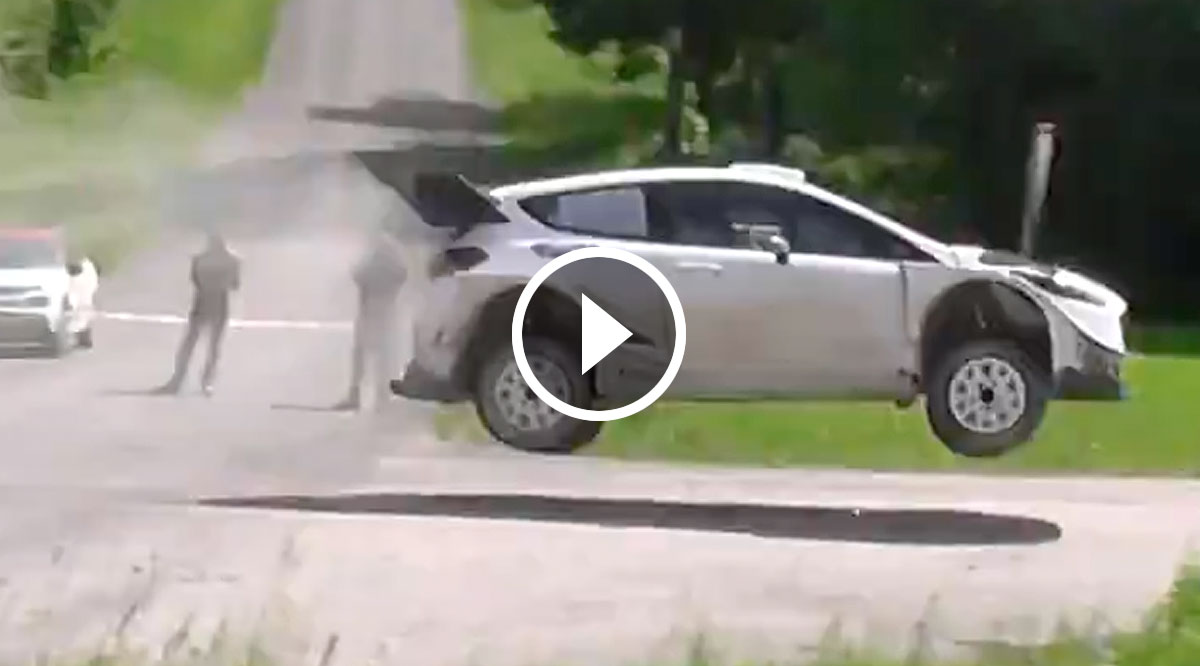 VIDEO: Ott Tänak Polen-Test