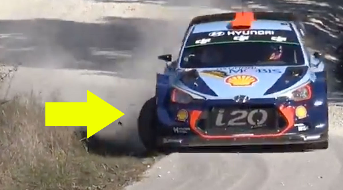 VIDEO: Unfall Sordo und Mikkelsen