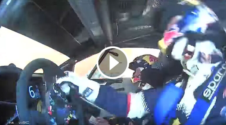 VIDEO: Elfyn Evans Crash