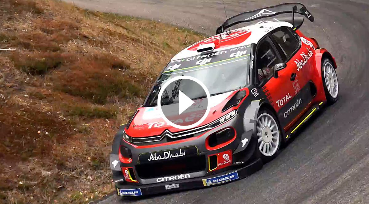 VIDEO: Sebastien Loeb Spanien-Test
