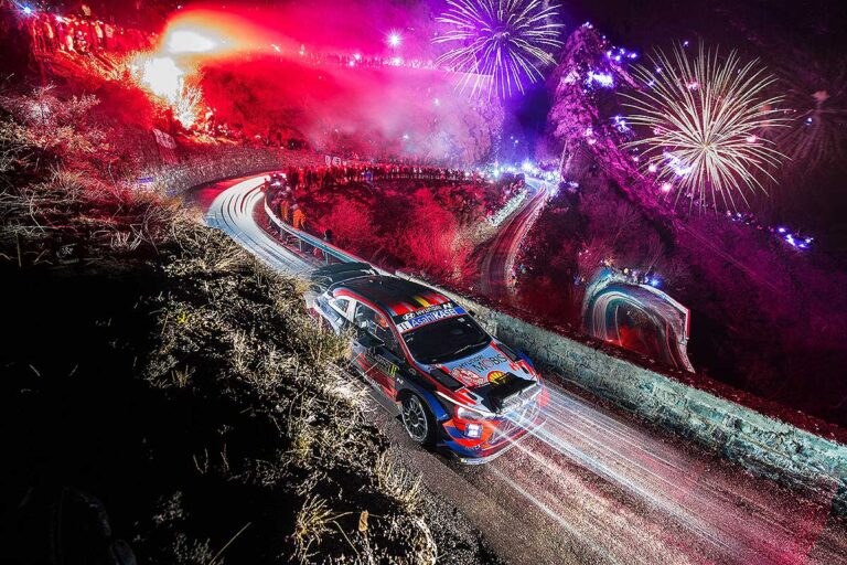 Volles Haus zur Rallye Monte Carlo 2021