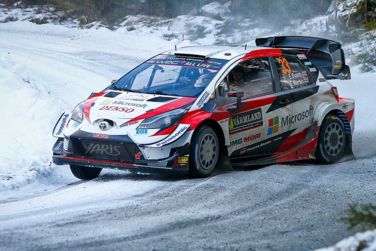 Rallye Schweden führt weiter in den Norden