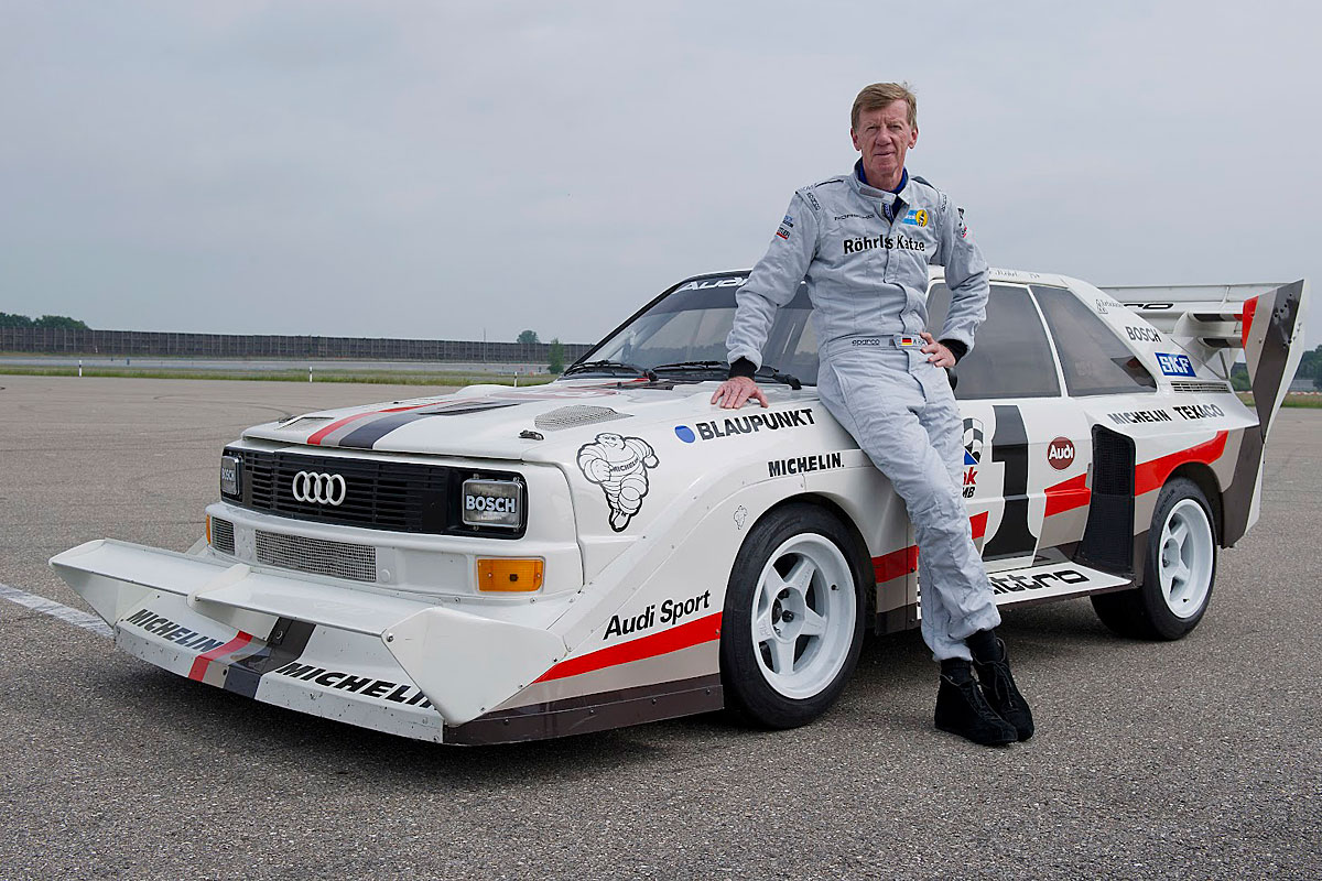 Röhrl kommt zur quattrolegende