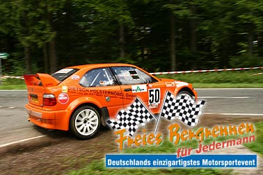 3. Freies Bergrennen startklar