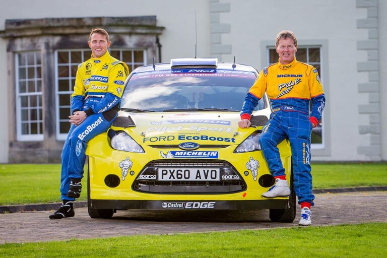 Rallye GB: Wie der Vater, so der Sohn