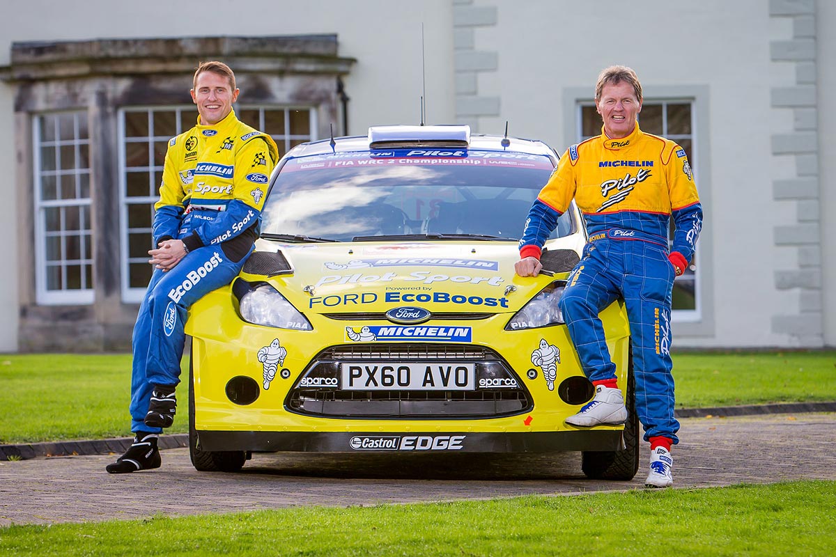 Rallye GB: Wie der Vater, so der Sohn