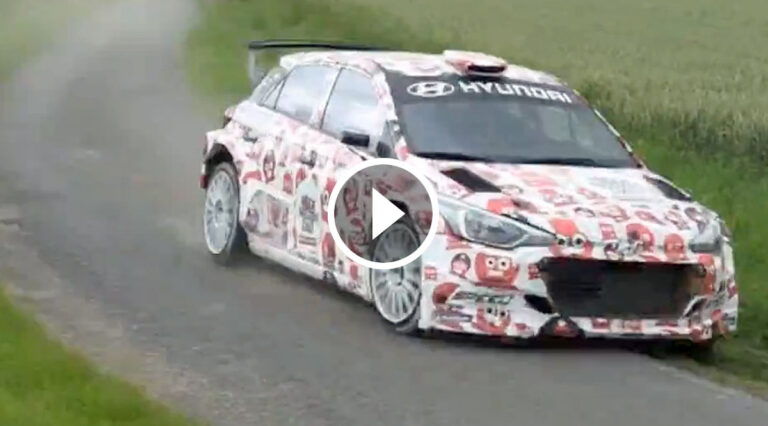 VIDEO: Test Ypern-Rallye