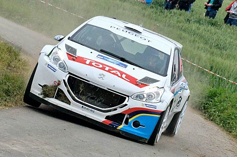 Fiesta R5 trifft erstmals auf 208 T16