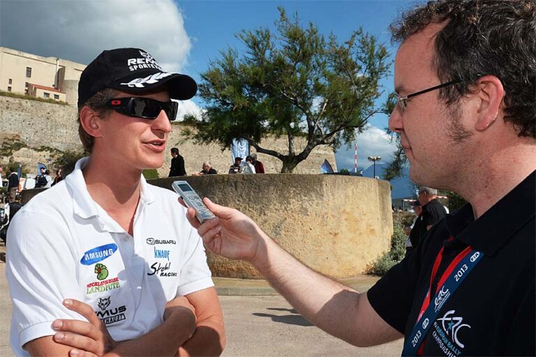 Andreas Aigner kämpft um die Führung