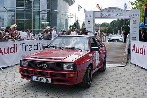 Jubilare von Audi am Start