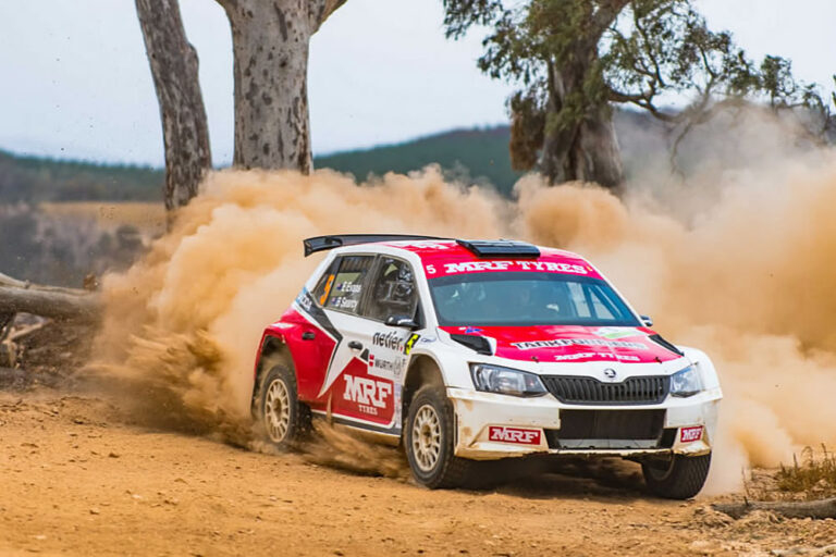 Eli Evans in Australien vorn