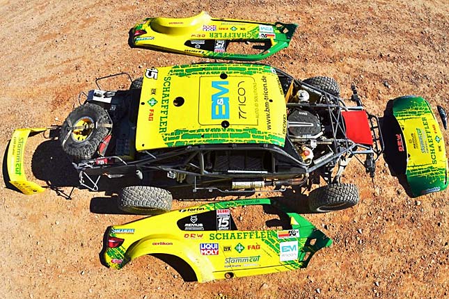 Schwarz: So hart wird die Baja 1000