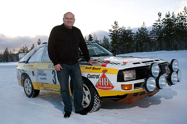Jänner-Rallye natürlich mit Stig Blomqvist