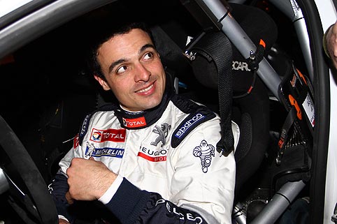 Bouffier im DS3 WRC bei Monte