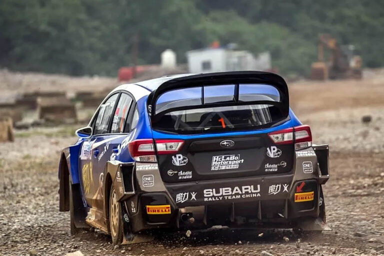 Subaru mit drei Siegen in China