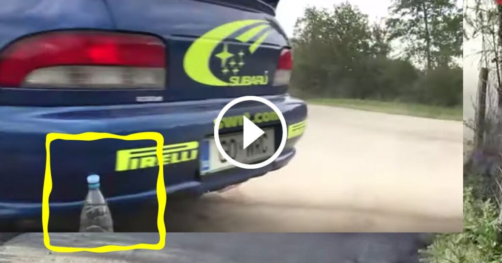 Subaru WRX Bottle Challenge