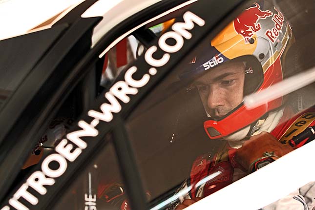 Sordo gibt im Shakedown das Tempo vor