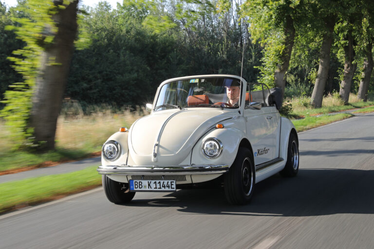 Der Käfer läuft elektrisch