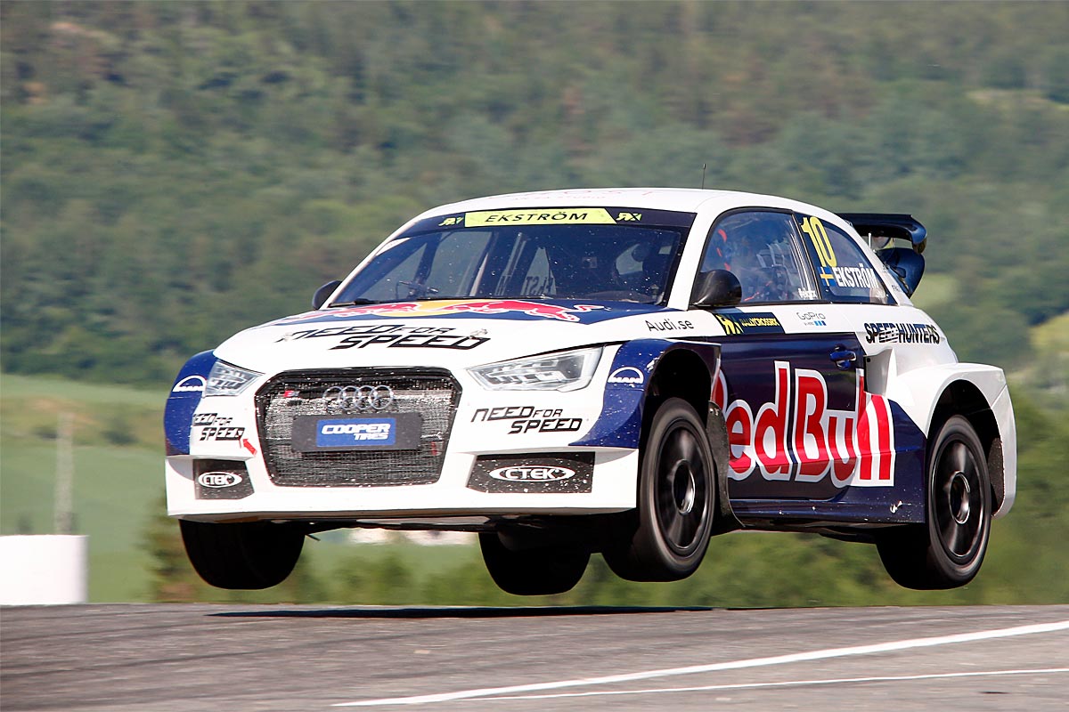 Ex-F1-Pilot Winkelhock im Audi S1 RX