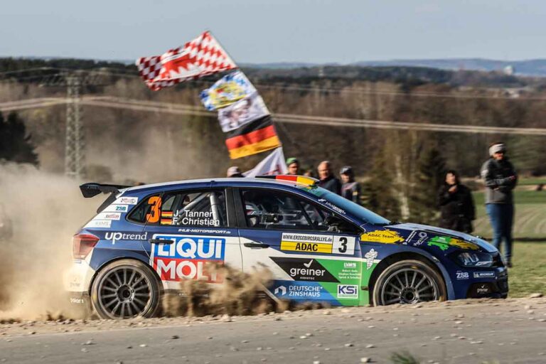Rallye Erzgebirge zurück in Stollberg