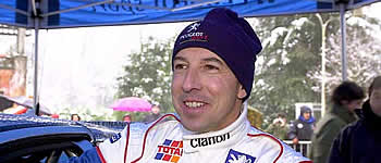 Didier Auriol mit neuem Co-Pilot.