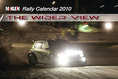 Der Wandschmuck für Rallyefans